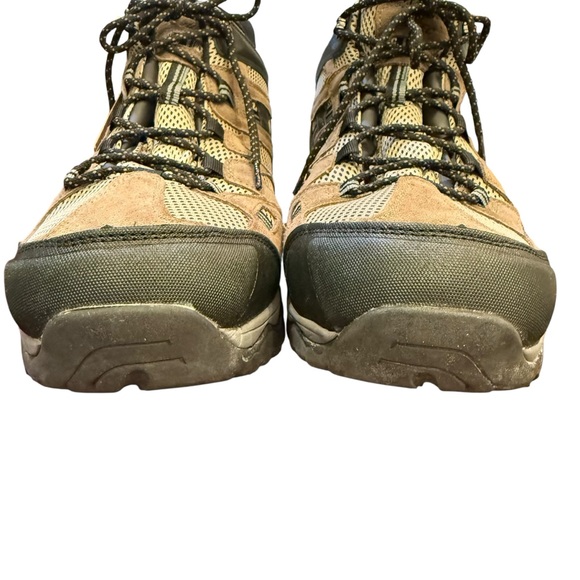 Men\'s High-Tech Hiking Shoes - Tan and Black Large Size 15 main image 8